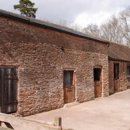 Horse Stables at Upper House Farm Self Catering Accommodation in Craven Arms Shropshire UK